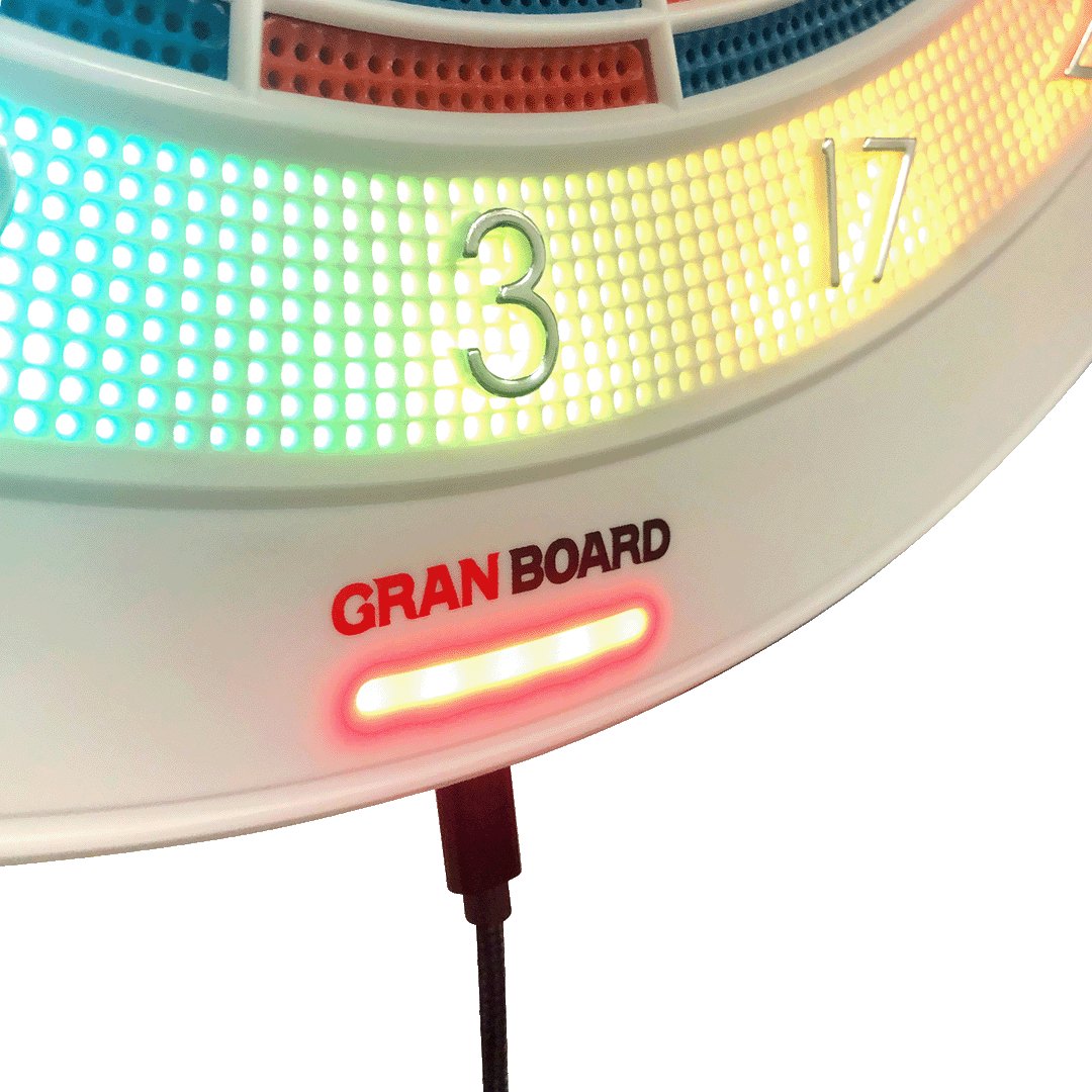 GRANBOARD 132 BLUETOOTH WHITE ELECTRONIC DART BOARD