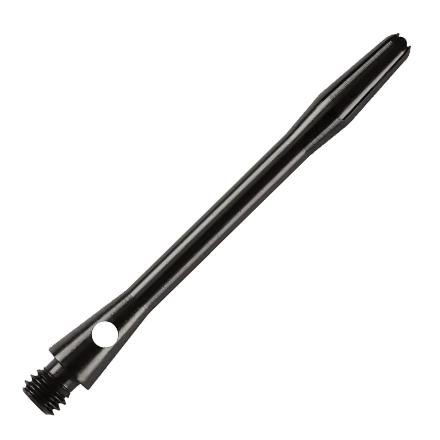 HARROWS ANODISED ALUMINUM DART SHAFTS - MEDIUM - BLACK