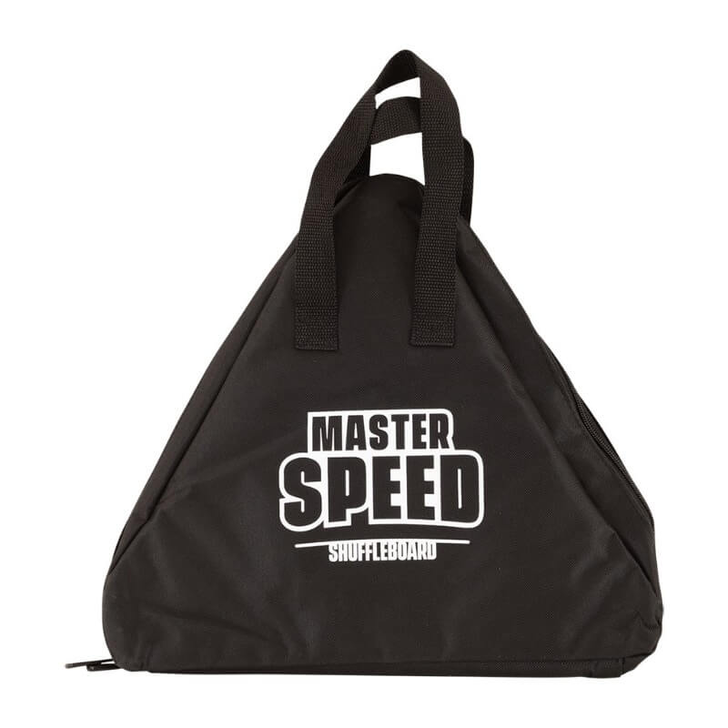 MASTER SPEED BOWLING PIN SET & TRIANGLE WITH CARRY BAG