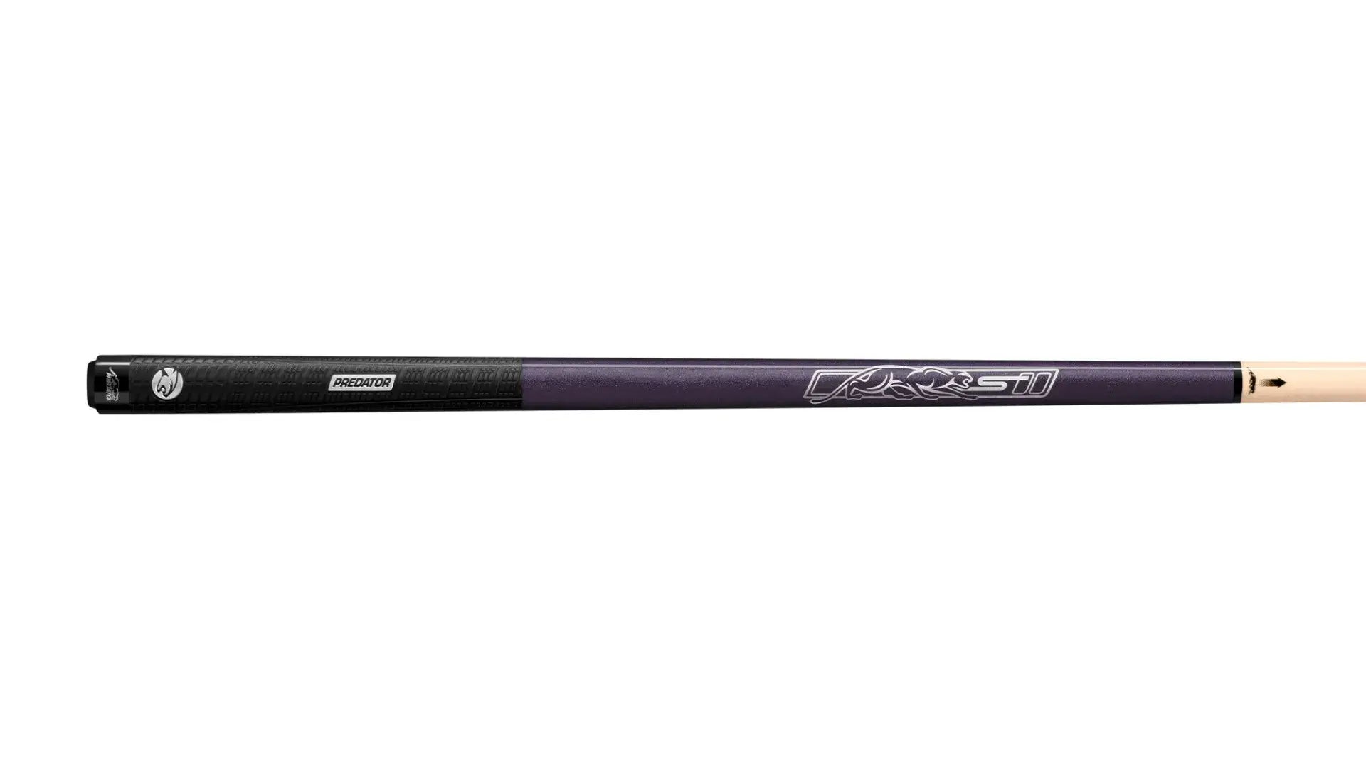 PREDATOR 52 PURPLE SHORTY SPORT POOL CUE - SPORT WRAP