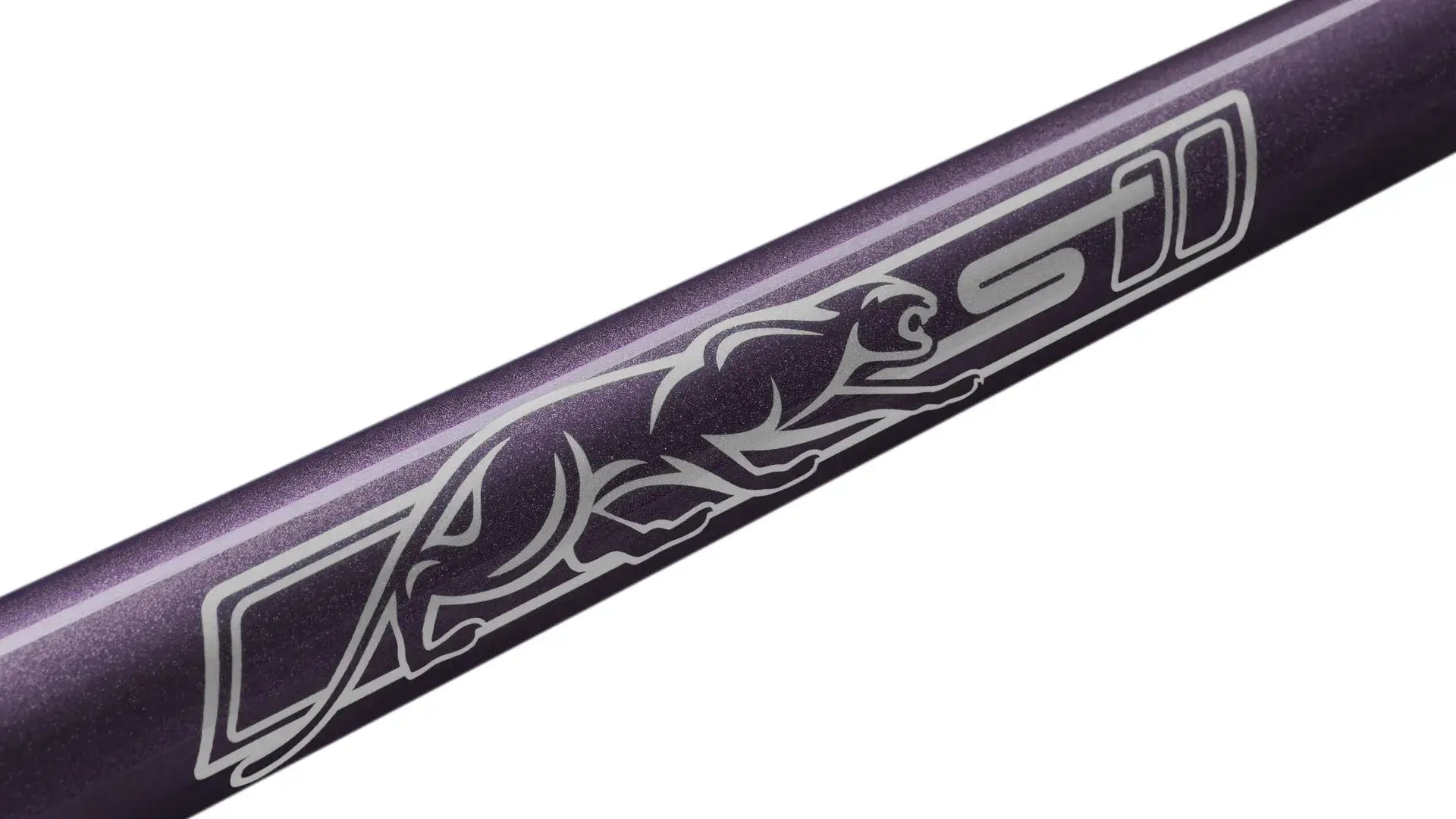 PREDATOR 52 PURPLE SHORTY SPORT POOL CUE - SPORT WRAP