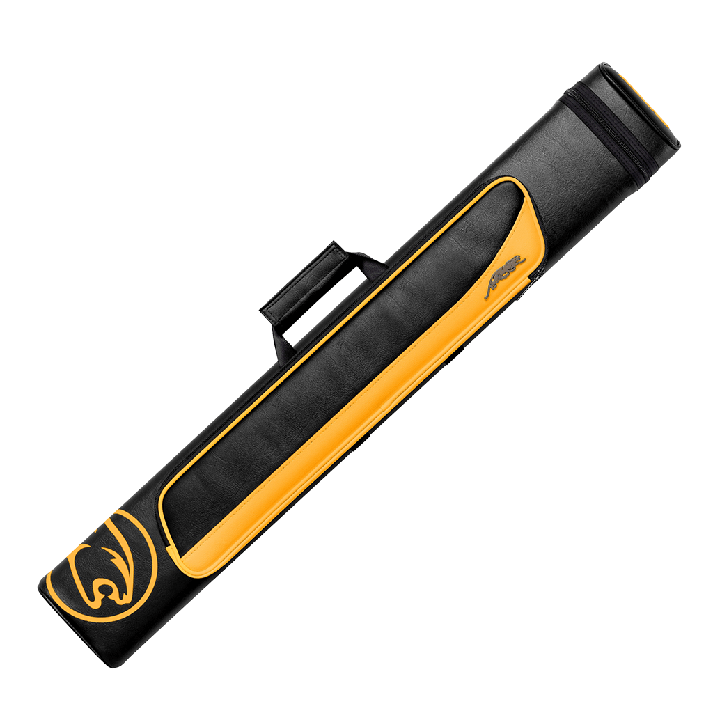 PREDATOR ROADLINE BK/YELLOW HARD POOL CUE CASE - 3B/5S