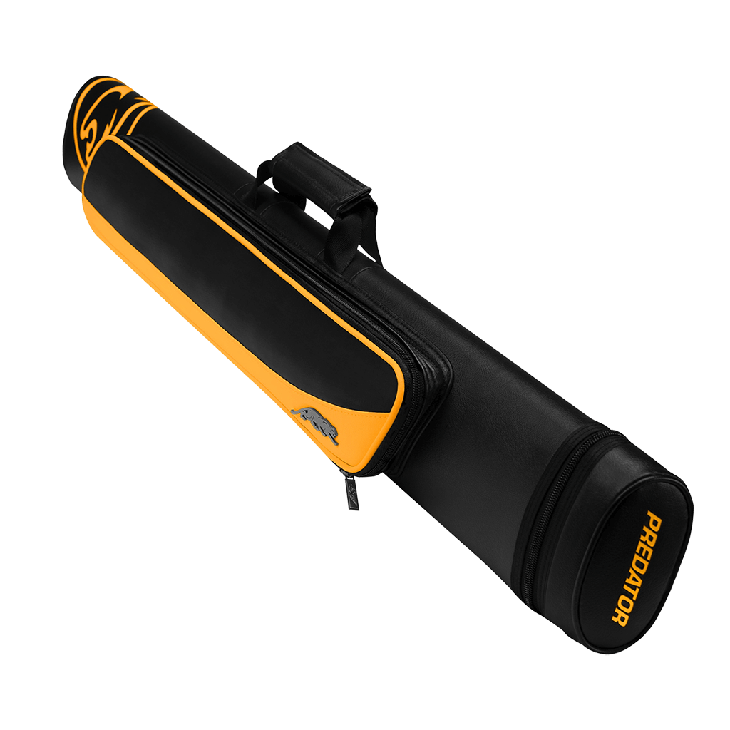 PREDATOR ROADLINE BK/YELLOW HARD POOL CUE CASE - 3B/5S