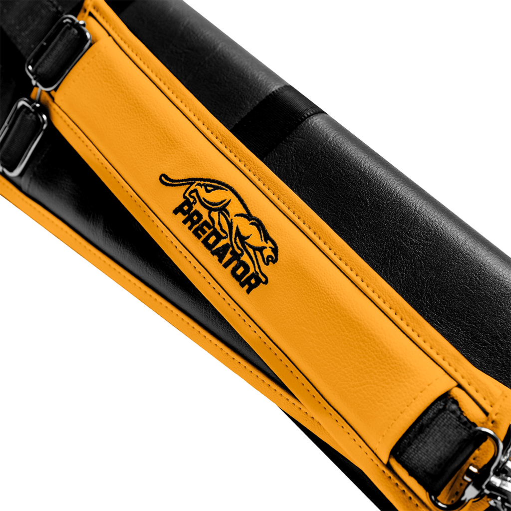 PREDATOR ROADLINE BLACK/YELLOW SOFT POOL CUE CASE - 4B/8S