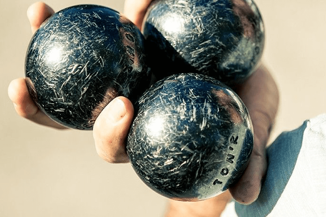 SET OF 3 BALLS BOCCE OBUT TON'R