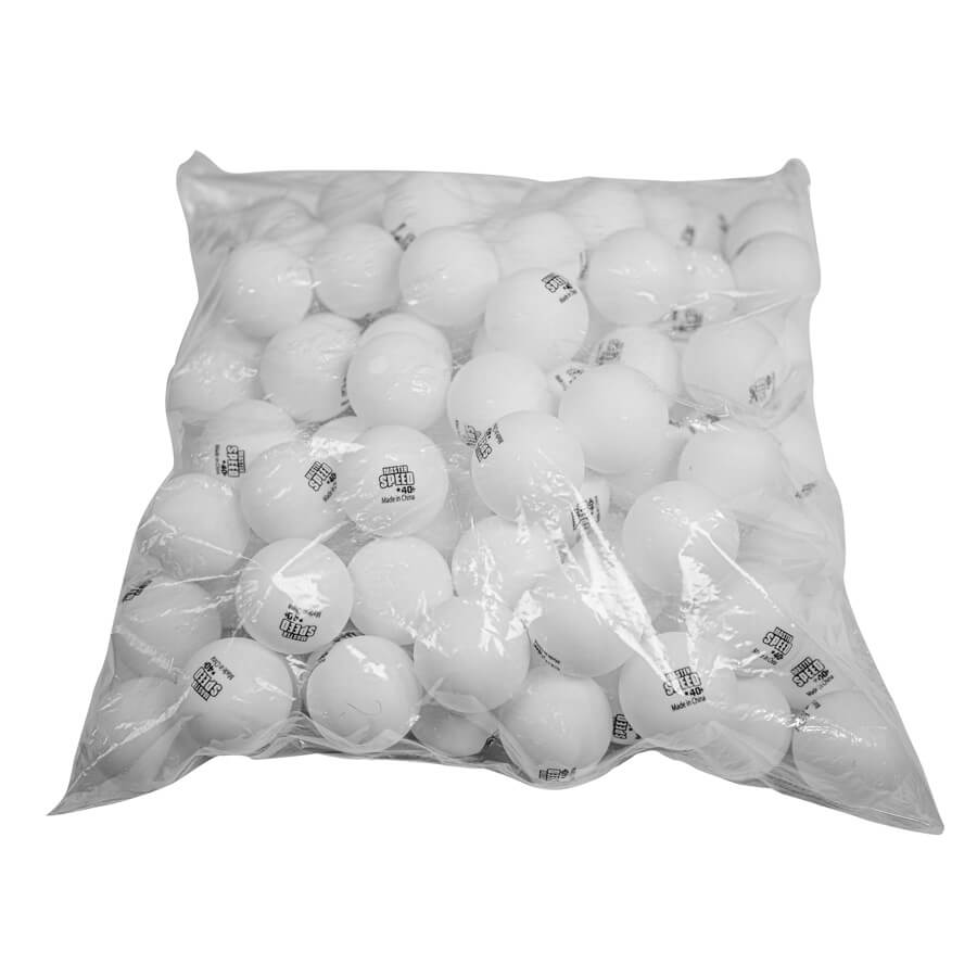 1 STAR MASTER SPEED PING PONG BALLS BOX OF 100 WHITE BALLS