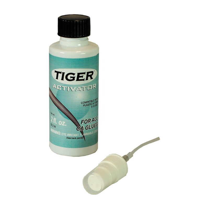 TIGER GLUE ACTIVATOR 2OZ SPRAY BOTTLE