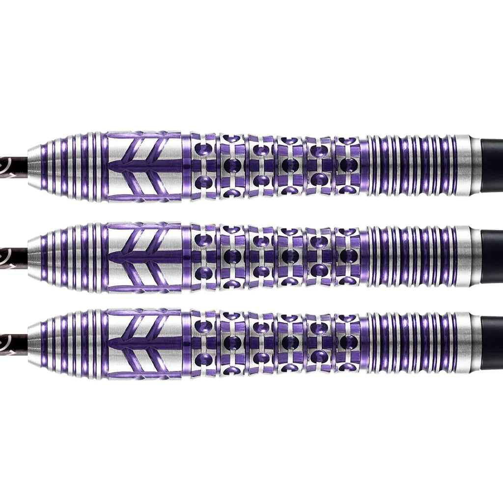 VIKING SHIELD-MAIDEN STEEL TIP DART SET-90% TUNGSTEN BARRELS