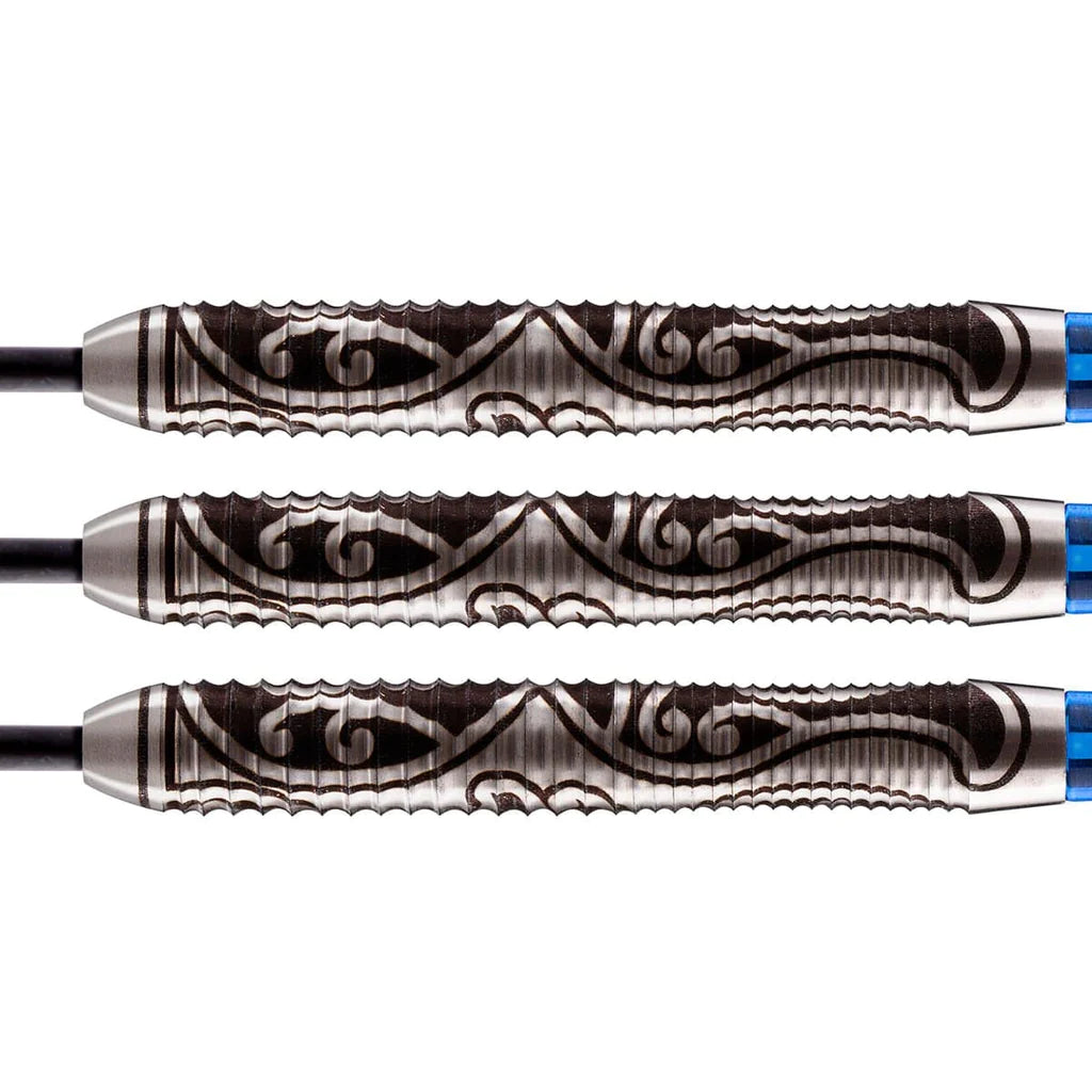 WARRIOR TIPU STEEL TIP DART SET-80% TUNGSTEN